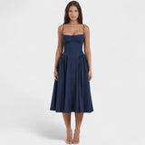 Fabiola | Vestido Midi Fluido