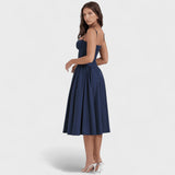 Fabiola | Vestido Midi Fluido
