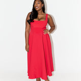 Francisca | Vestido Midi Fluido