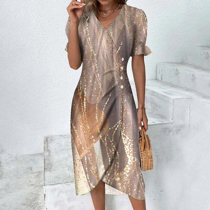 Encarna | Vestido Estampado Elegante