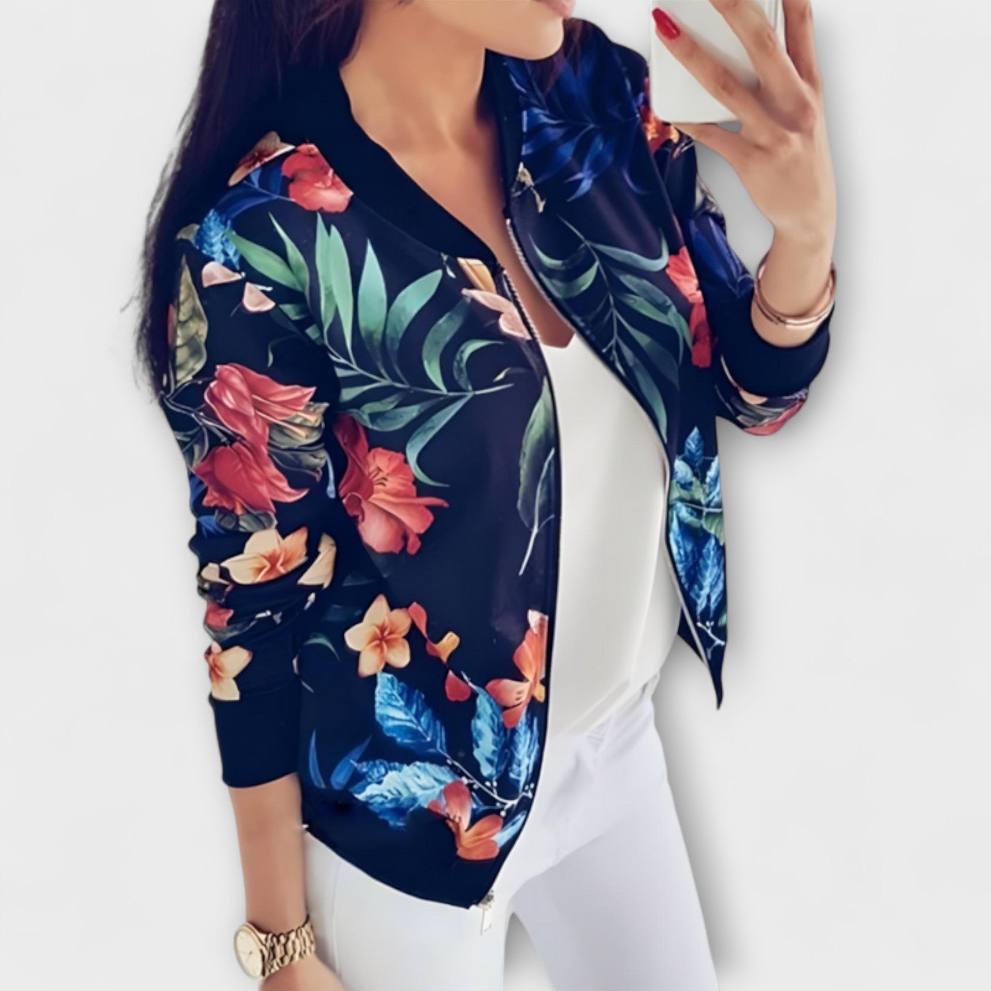 Nerea | Chaqueta Corta Floral