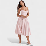 Fabiola | Vestido Midi Fluido