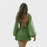 Alicia | Vestido Corto Fluido