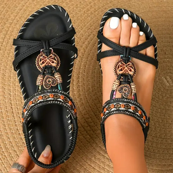 Estefanía | Sandalias de Punto Elegantes