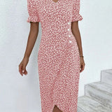Encarna | Vestido Estampado Elegante