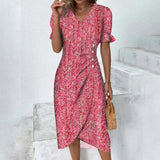 Encarna | Vestido Estampado Elegante