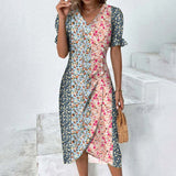 Encarna | Vestido Estampado Elegante