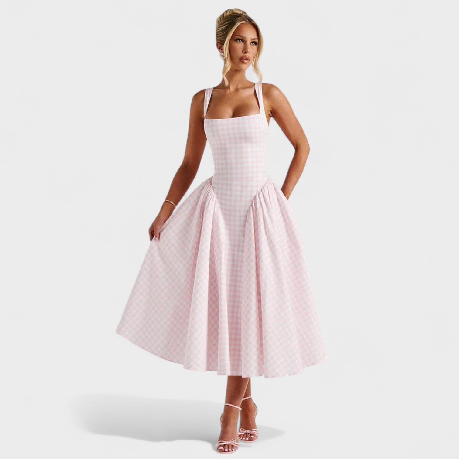 Paz | Vestido Midi Estampado