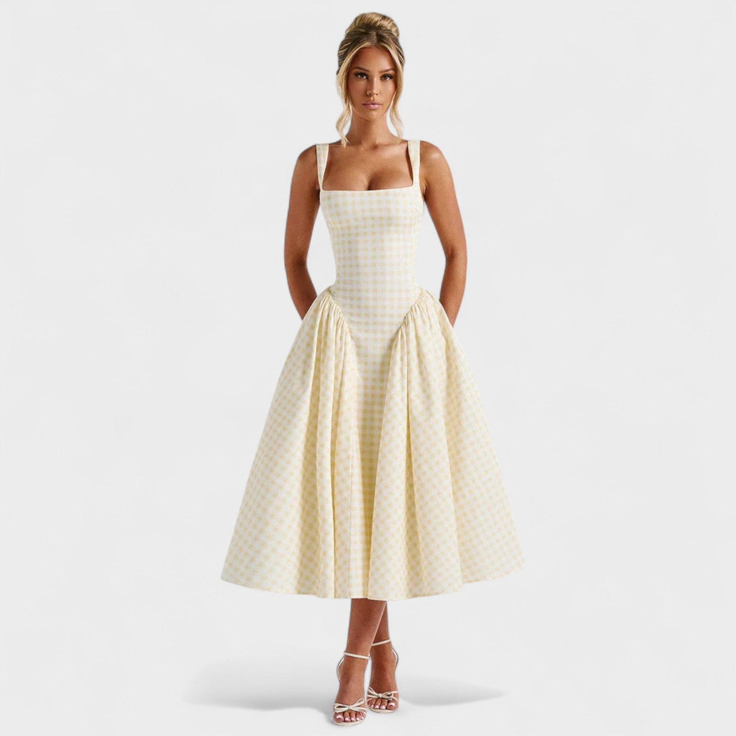 Pamela | Vestido Midi Estampado