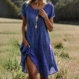 Milagros | Vestido Midi Estampado
