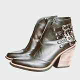 Edurne | Botines de Cuero Casuales