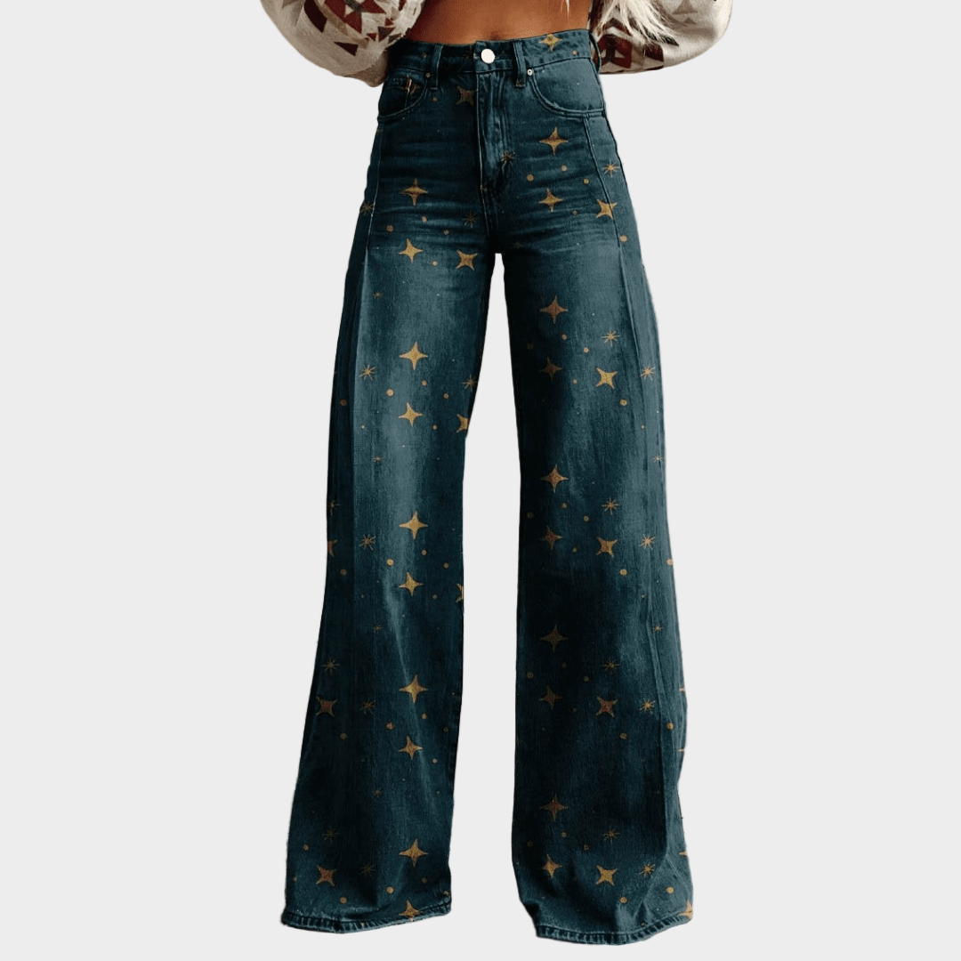 Araceli | Pantalón Acampanado Bohemio