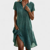 Paz | Vestido Midi a Lunares