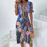 Encarna | Vestido Estampado Elegante