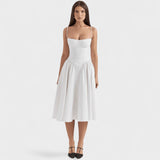 Fabiola | Vestido Midi Fluido