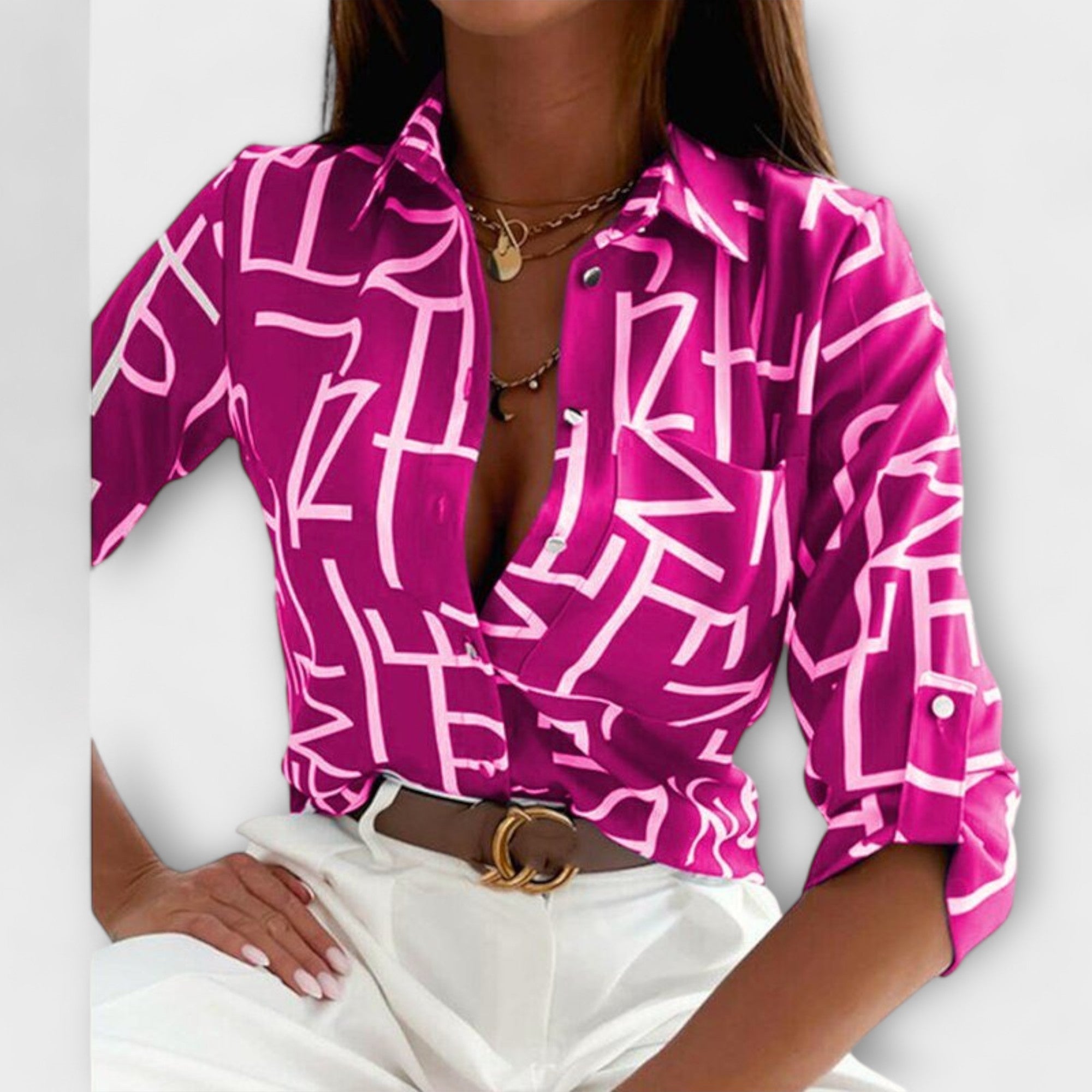 Gloria | Blusa Recta Elegante
