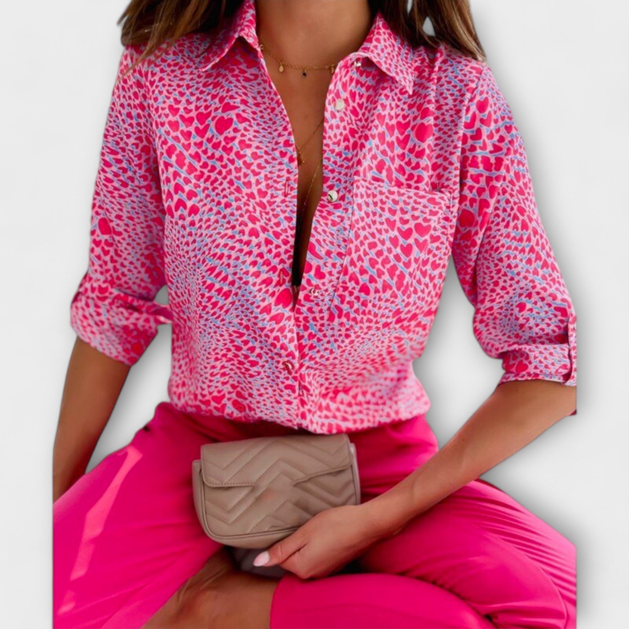 Gloria | Blusa Recta Elegante
