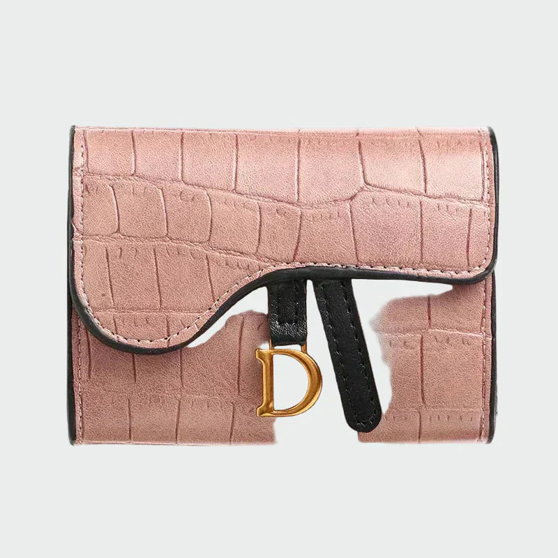 Cartera de cuero de lujo