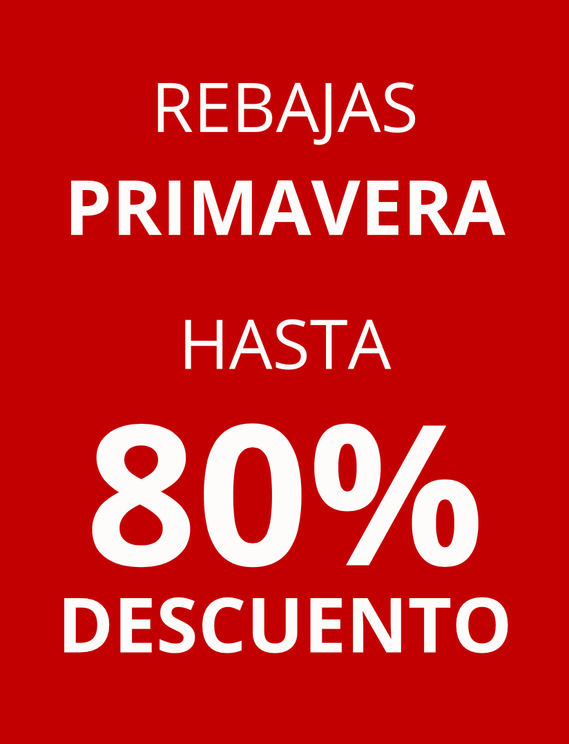 Saldos Primavera até 80%